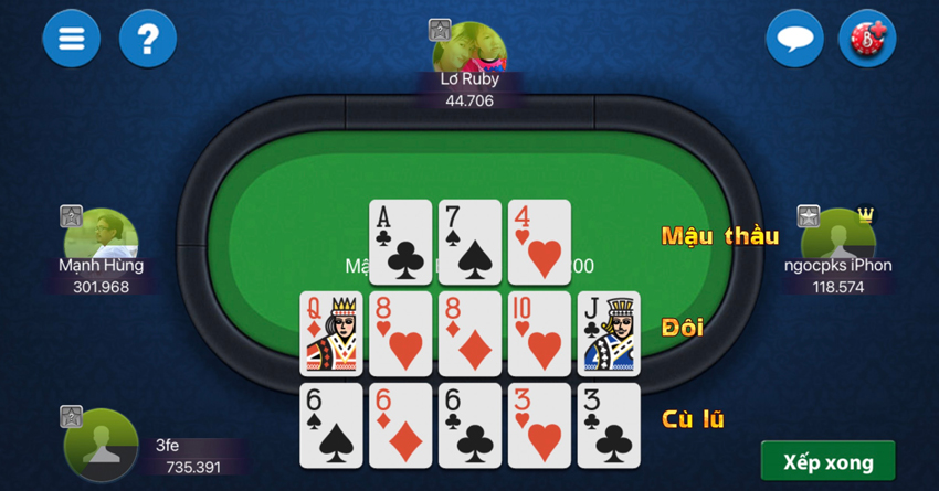 2 kỹ thuật chơi bài binh dành cho ma mới