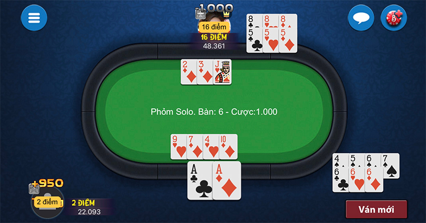 3 cách đánh Phỏm khiến đối thủ giận tím mặt