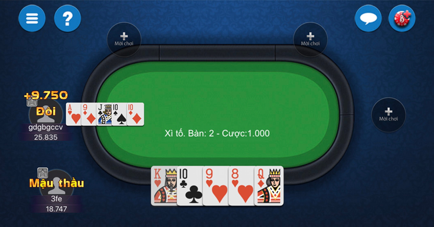 Mách nước cách chơi Xì tố trăm trận trăm thắng